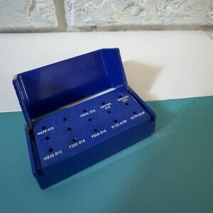 Kerr Axis 15-Hole Dental Bur Block Autoclave-Safe Storage Solutions